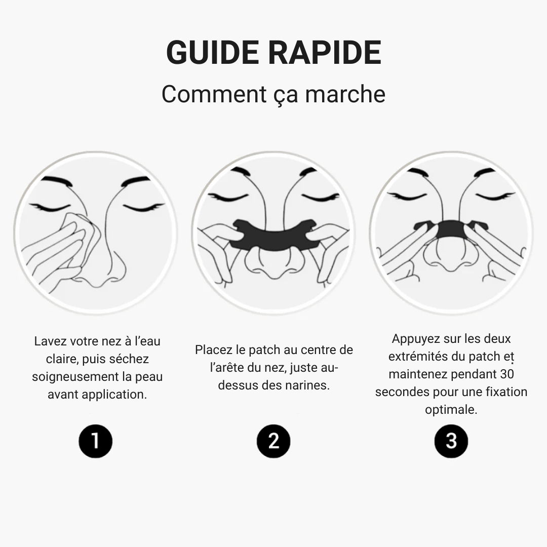 comment utiliser les bandelettes nasales pour améliorer la respiration pendant le sommeil