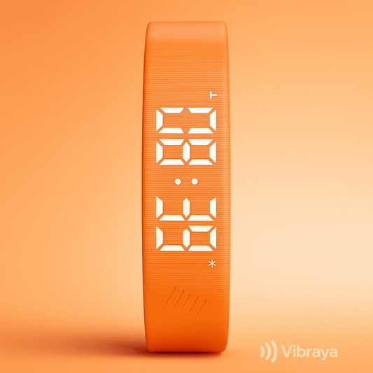 réveil silencieux par vibration bracelet Vibraya Coral Pulse