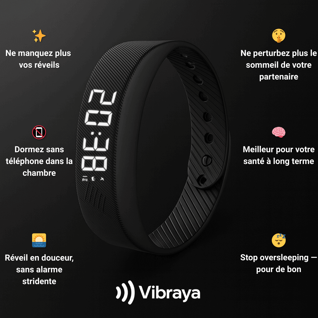 Bénéfices du bracelet réveil par vibrations